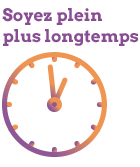 Soyez plein plus longtemps