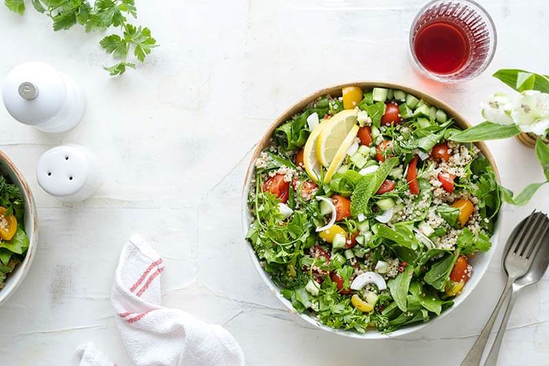 losing weight vegan